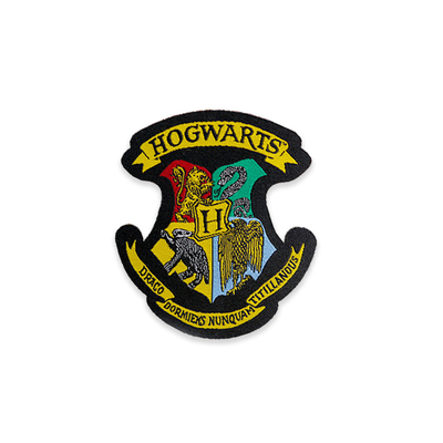 Harry Potter Souvenir Aufnäher Armband-Stock-/-eisen-On/Hooked Flecken sackt Schals ein