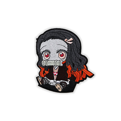 Anime-Charakter-Eisen auf gesticktem Flecken-Twill-Kleber für Hut-Dekoration