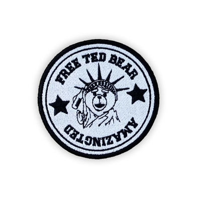 Fantastischer Entwurf gestickte Logo Badges For Clothing Jeans-Militärtaschen