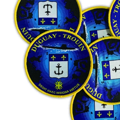 Armbinden-Flausch gesponnener Flecken-Aufkleber Merrowed für Marine-Militär