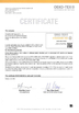 China Shenzhen K&amp;F Apparel Co., Ltd zertifizierungen