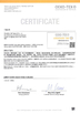 China Shenzhen K&amp;F Apparel Co., Ltd zertifizierungen